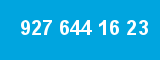 927 644 16 23 927 644 16 23